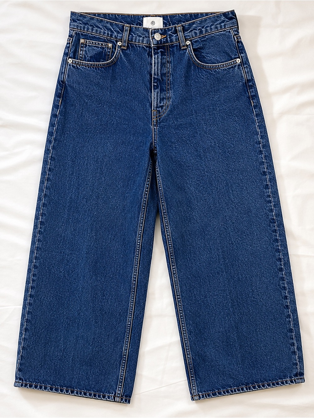Anine Bing Wide-Leg Blue Jeans Size 29 EUC - Picture 5 of 6